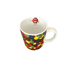 M & M Mug with Red M&M Inside Giving Thumbs Ups Coffee Tea Mug Cup